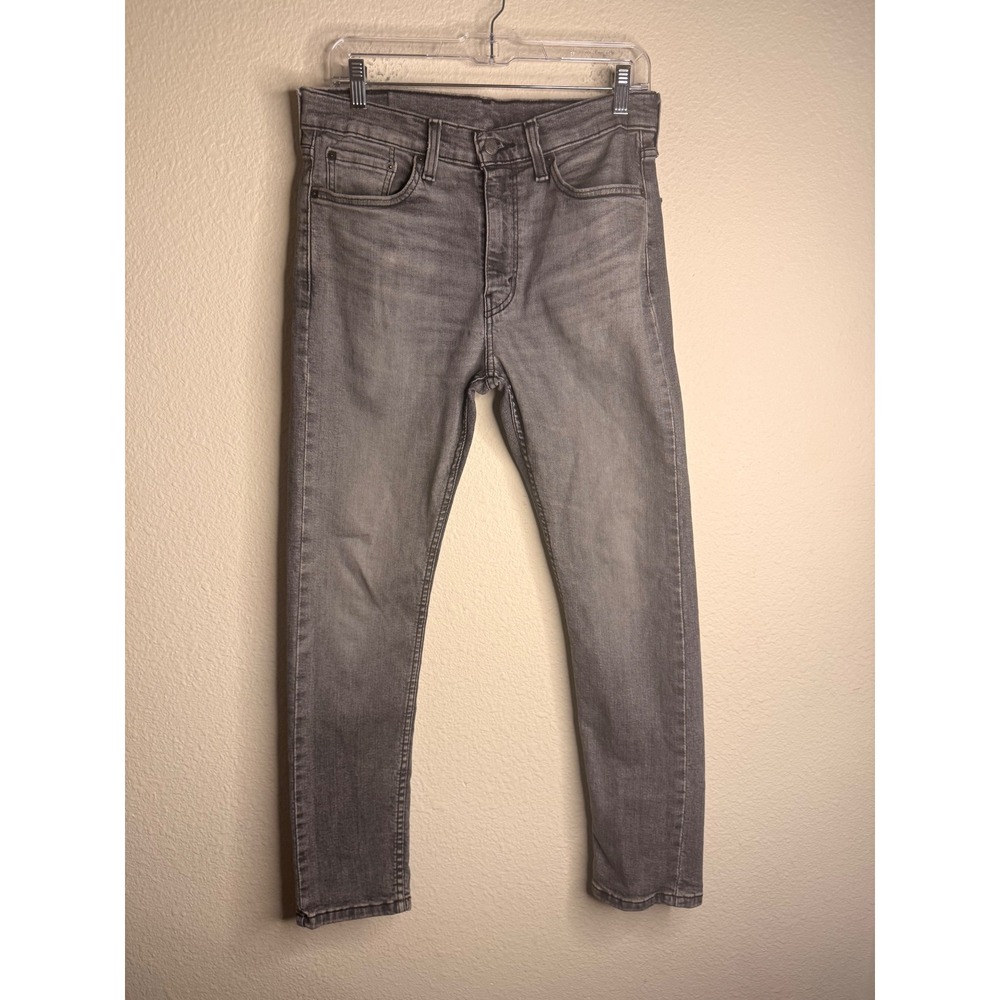 Levis 510 Skinny Fit Jeans Mens 31x30 (Actual inseam ~ 28) Gray Faded Stretch
